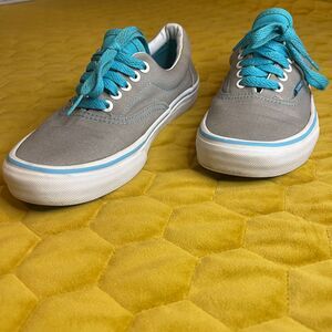 VANS grey/teal  !EUC! W: 8